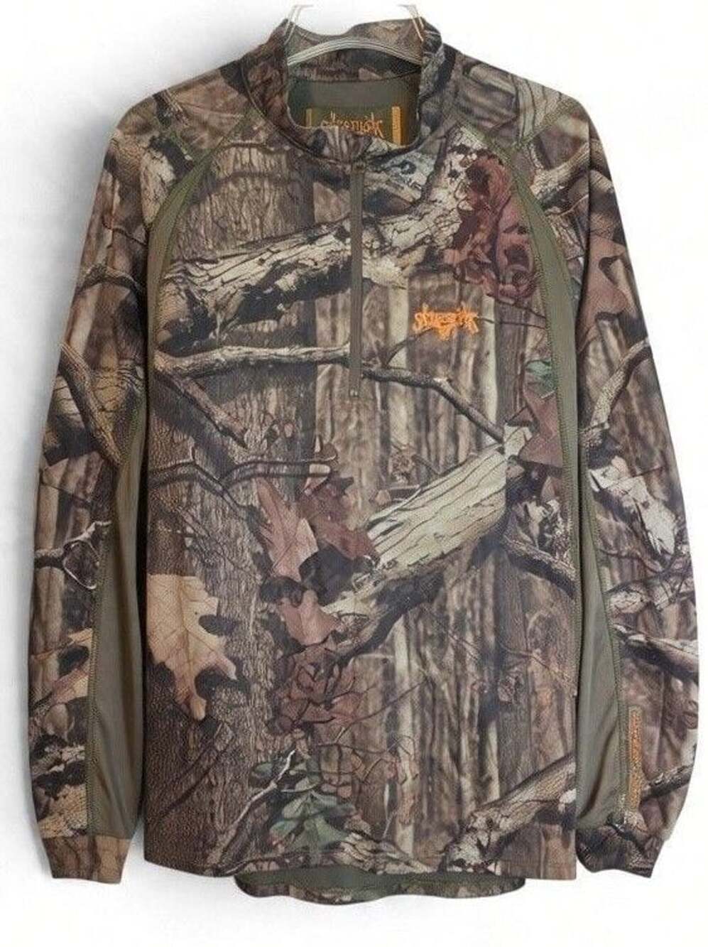 ScentLok Camo 1/4 Zip Hunting Jacket Sz XL